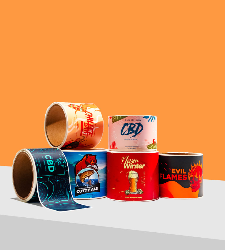 Custom labels printing services